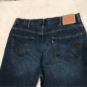 Levi’s Men's Blue Denim 569 Jean Shorts, 40 Waist, 11 “ inseam